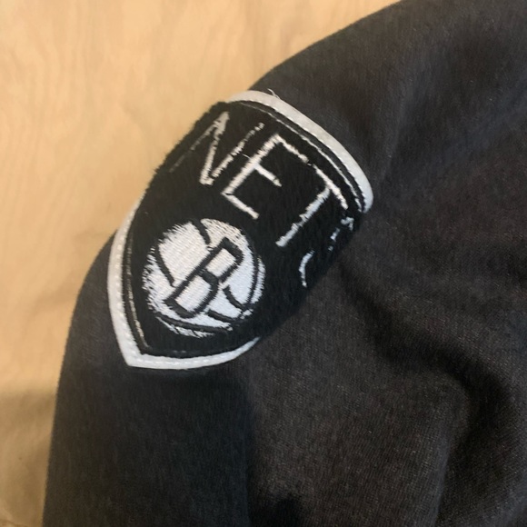MENS BROOKLYN NETS HOODIE LIKE NEW SIZE 1X-2X - Picture 5 of 8